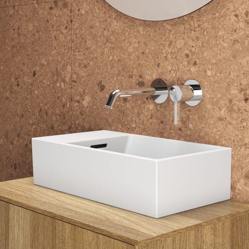 IDEAL STANDARD CONCA MISCELATORE BIDET MONOCOMANDO BRUSHED GOLD - F