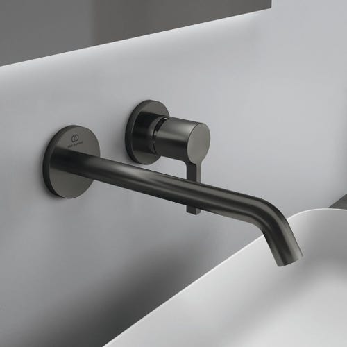 Immagine di Ideal Standard JOY miscelatore monocomando lavabo a parete P.22 cm, finitura magnetic grey A7379A5