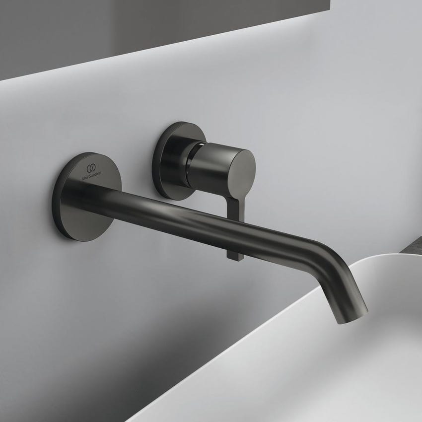 Immagine di Ideal Standard JOY miscelatore monocomando lavabo a parete P.22 cm, finitura magnetic grey A7379A5