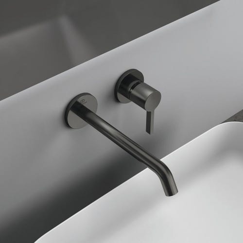 Immagine di Ideal Standard JOY miscelatore monocomando lavabo a parete P.22 cm, finitura magnetic grey A7379A5