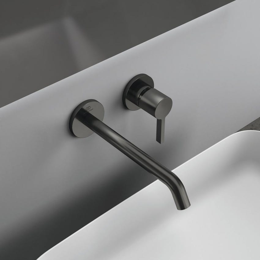 Immagine di Ideal Standard JOY miscelatore monocomando lavabo a parete P.22 cm, finitura magnetic grey A7379A5