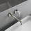 Immagine di Ideal Standard JOY miscelatore monocomando lavabo a parete P.22 cm, finitura silver storm A7379GN