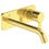Immagine di Ideal Standard JOY miscelatore monocomando lavabo a parete P.18 cm, finitura brushed gold A7380A2