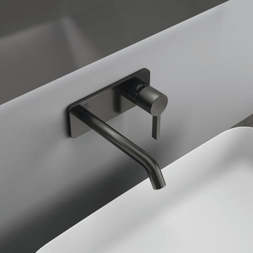 Immagine di Ideal Standard JOY miscelatore monocomando lavabo a parete P.18 cm, finitura magnetic grey A7380A5