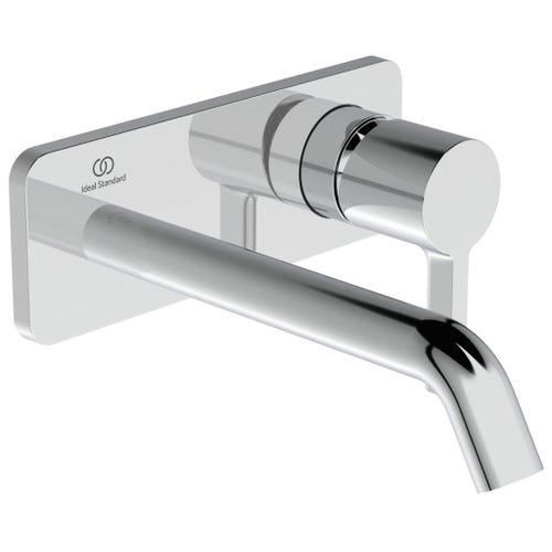Immagine di Ideal Standard JOY miscelatore monocomando lavabo a parete P.18 cm, finitura cromo A7380AA