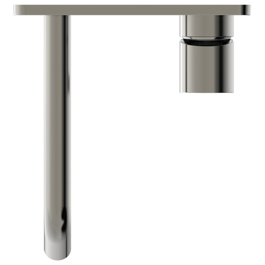 Immagine di Ideal Standard JOY miscelatore monocomando lavabo a parete P.18 cm, finitura silver storm A7380GN