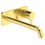 Immagine di Ideal Standard JOY miscelatore monocomando lavabo a parete P.24 cm, finitura brushed gold A7381A2