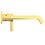 Immagine di Ideal Standard JOY miscelatore monocomando lavabo a parete P.24 cm, finitura brushed gold A7381A2