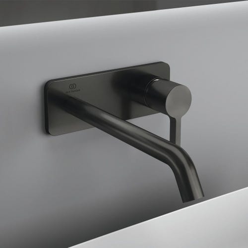 Immagine di Ideal Standard JOY miscelatore monocomando lavabo a parete P.24 cm, finitura magnetic grey A7381A5