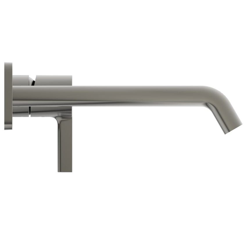 Immagine di Ideal Standard JOY miscelatore monocomando lavabo a parete P.24 cm, finitura silver storm A7381GN