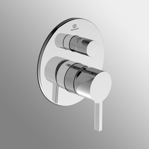 Immagine di Ideal Standard JOY miscelatore monocomando per vasca/doccia ad incasso, finitura cromo A7386AA