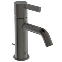 Immagine di Ideal Standard JOY miscelatore monocomando lavabo H.17 cm, con scarico, finitura magnetic grey BC775A5