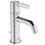 Immagine di Ideal Standard CONCA set con lavabo top L.61 P.51 cm, colore bianco, miscelatore monocomando con scarico piletta, finitura cromo, mobile sottolavabo L.60 cm, esterno colore bianco finitura opaco, specchio rotondo Ø 60 cm CONCA05