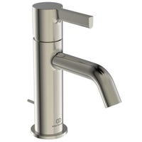 Immagine di Ideal Standard JOY miscelatore monocomando lavabo H.17 cm, con scarico, finitura silver storm BC775GN