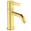 Immagine di Ideal Standard JOY miscelatore monocomando lavabo H.17 cm, senza scarico, finitura brushed gold BC776A2