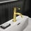Immagine di Ideal Standard JOY miscelatore monocomando lavabo H.17 cm, senza scarico, finitura brushed gold BC776A2