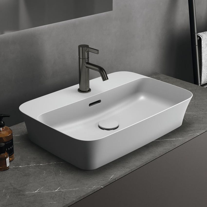 Immagine di Ideal Standard JOY miscelatore monocomando lavabo H.17 cm, senza scarico, finitura magnetic grey BC776A5