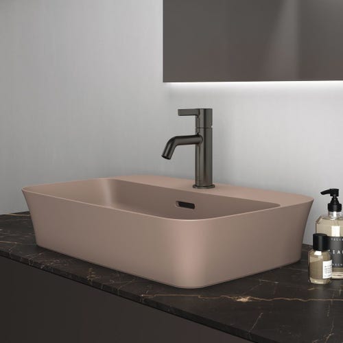 Immagine di Ideal Standard JOY miscelatore monocomando lavabo H.17 cm, senza scarico, finitura magnetic grey BC776A5