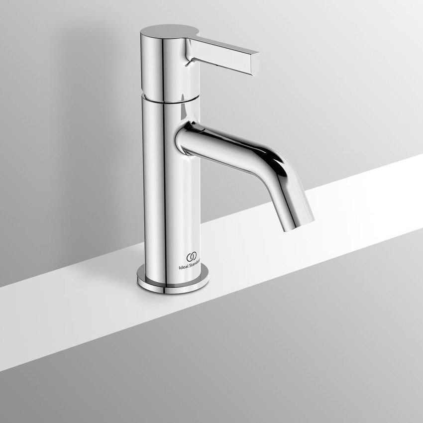 Immagine di Ideal Standard JOY miscelatore monocomando lavabo H.17 cm, senza scarico, finitura cromo BC776AA