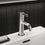 Immagine di Ideal Standard JOY miscelatore monocomando lavabo H.17 cm, senza scarico, finitura silver storm BC776GN