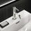 Immagine di Ideal Standard JOY miscelatore monocomando lavabo H.17 cm, senza scarico, finitura silver storm BC776GN