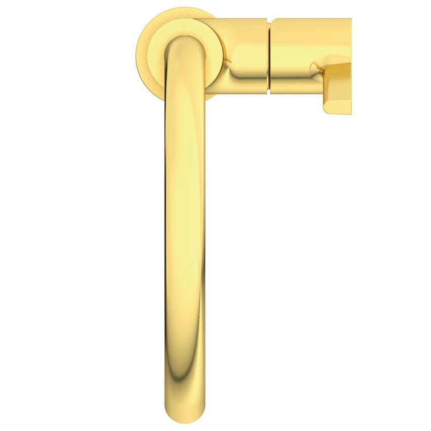 Immagine di Ideal Standard JOY miscelatore monocomando lavabo H.31 cm, senza scarico, finitura brushed gold BC778A2