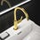 Immagine di Ideal Standard JOY miscelatore monocomando lavabo H.31 cm, senza scarico, finitura brushed gold BC778A2