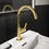 Immagine di Ideal Standard JOY miscelatore monocomando lavabo H.31 cm, senza scarico, finitura brushed gold BC778A2