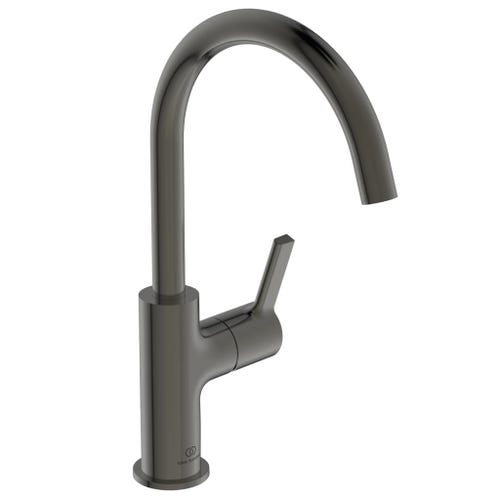 Immagine di Ideal Standard JOY miscelatore monocomando lavabo H.31 cm, senza scarico, finitura magnetic grey BC778A5