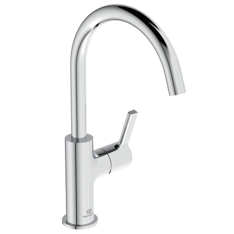 Ideal Standard BC778AA JOY miscelatore monocomando lavabo H.31 cm, senza  scarico, finitura cromo