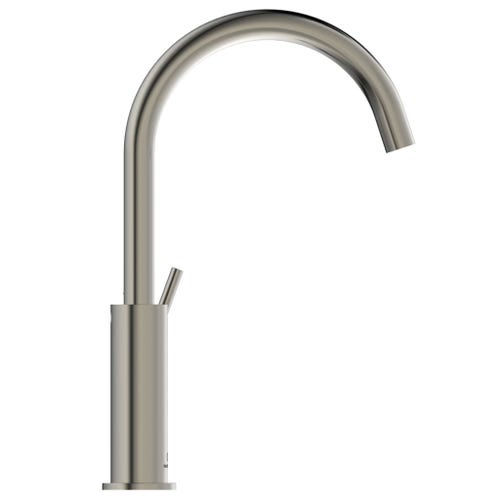 Immagine di Ideal Standard JOY miscelatore monocomando lavabo H.31 cm, senza scarico, finitura silver storm BC778GN