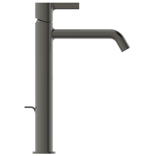 Immagine di Ideal Standard JOY miscelatore monocomando lavabo da appoggio H.31 cm, con scarico, finitura magnetic grey BC781A5