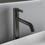 Immagine di Ideal Standard JOY miscelatore monocomando lavabo da appoggio H.31 cm, con scarico, finitura magnetic grey BC781A5