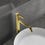 Immagine di Ideal Standard JOY miscelatore monocomando lavabo da appoggio H.31.3 cm, senza scarico, finitura brushed gold BC782A2