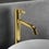 Immagine di Ideal Standard JOY miscelatore monocomando lavabo da appoggio H.31.3 cm, senza scarico, finitura brushed gold BC782A2