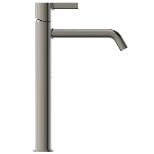 Immagine di Ideal Standard JOY miscelatore monocomando lavabo da appoggio H.31.3 cm, senza scarico, finitura silver storm BC782GN