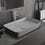Immagine di Ideal Standard JOY miscelatore monocomando lavabo da appoggio H.31.3 cm, senza scarico, finitura silver storm BC782GN