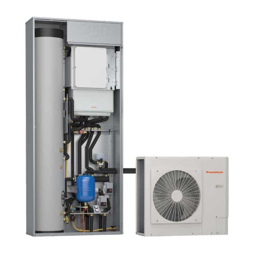 Immagine di Immergas Kit TRIO V2 SISTEMA PLUS Pompa di calore monoblocco AUDAX 6 con caldaia VICTRIX 12 kW TT PLUS e gruppo idronico TRIO V2, per impianti a due zone 3.027809+3.025513+3.027830+3.024711