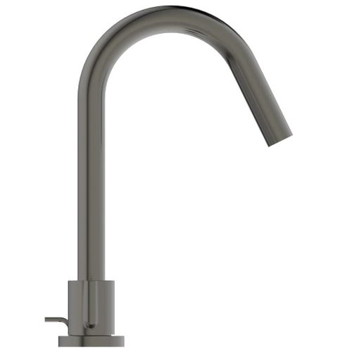 Immagine di Ideal Standard JOY miscelatore monocomando lavabo 3 fori, con scarico, finitura magnetic grey BC783A5