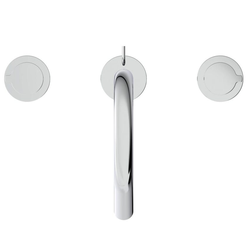 Immagine di Ideal Standard JOY miscelatore monocomando lavabo 3 fori, con scarico, finitura cromo BC783AA