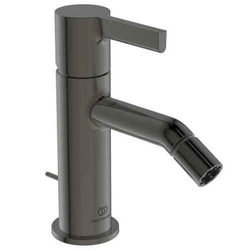 Immagine di Ideal Standard JOY miscelatore monocomando bidet, con scarico, finitura magnetic grey BC784A5