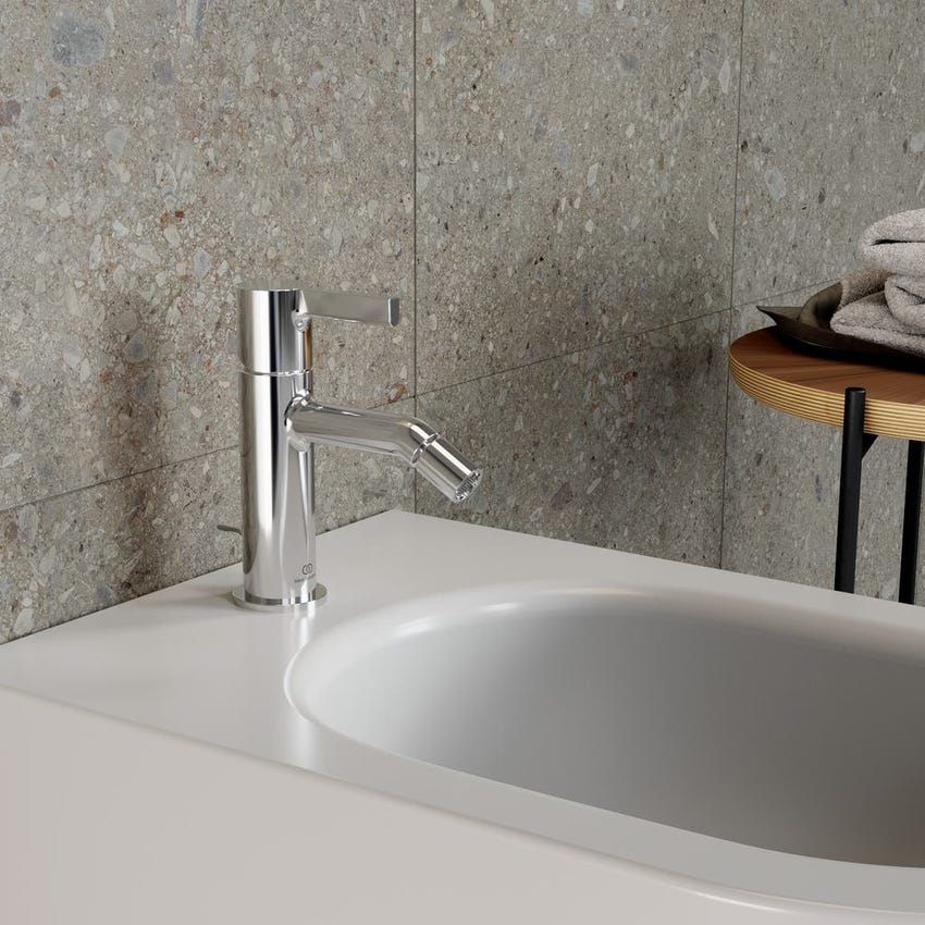 Immagine di Ideal Standard JOY miscelatore monocomando bidet, con scarico, finitura cromo BC784AA