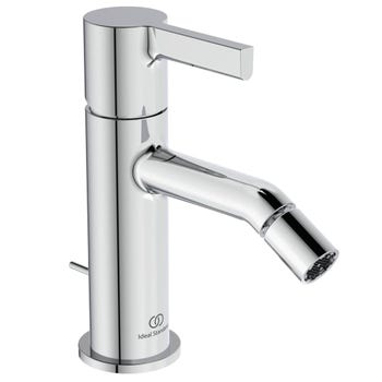 Immagine di Ideal Standard JOY miscelatore monocomando bidet, con scarico, finitura cromo BC784AA