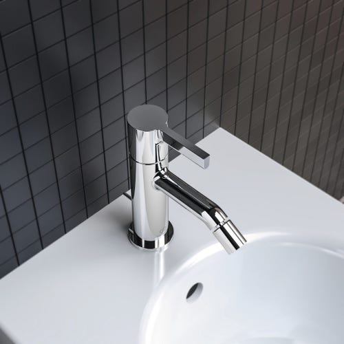 Immagine di Ideal Standard JOY miscelatore monocomando bidet, con scarico, finitura cromo BC784AA