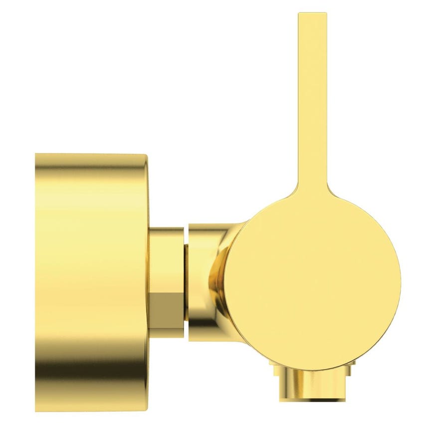 Immagine di Ideal Standard JOY miscelatore monocomando esterno per doccia, finitura brushed gold BC785A2