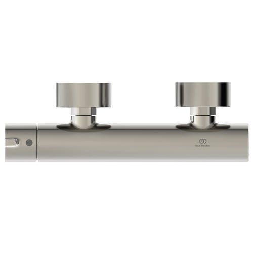 Immagine di Ideal Standard JOY miscelatore monocomando esterno per doccia, finitura silver storm BC785GN