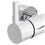 Immagine di Ideal Standard JOY miscelatore monocomando esterno per vasca/doccia, con doccetta a 1 funzione, supporto fisso a muro e flessibile 160 cm, finitura cromo BC787AA