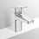 Immagine di Ideal Standard CERAPLAN miscelatore monocomando per lavabo, con scarico, con aeratore 5 l/min e fissaggi EasyFix, finitura cromo BD214AA