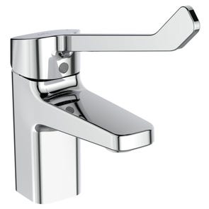 Immagine di Ideal Standard CERAPLAN miscelatore monocomando per lavabo a leva lunga, con scarico, finitura cromo BD218AA