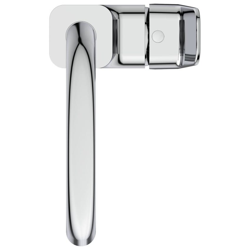 Immagine di Ideal Standard soluzione bagno completo, sanitari sospesi, lavabo con mobile 84 cm, doccia rettangolare 120 cm, colore bianco finitura lucido, colonna 120 cm, colore greige finitura opaco, rubinetteria finitura cromo SING3